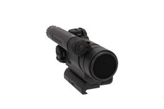 Aimpoint Comp M4 red dot optic, black.